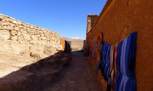 Zdjcie MAROKO / Maroko poudniowe  / Ksar Ait-Ben-Haddou  / Za murami  Ait - Ben- Haddou