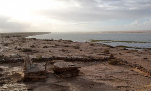 Zdjecie MAROKO / Layoune-Sakia El Hamra / Park Narodowy Khenifiss / Laguna midzy pustyni,a oceanem