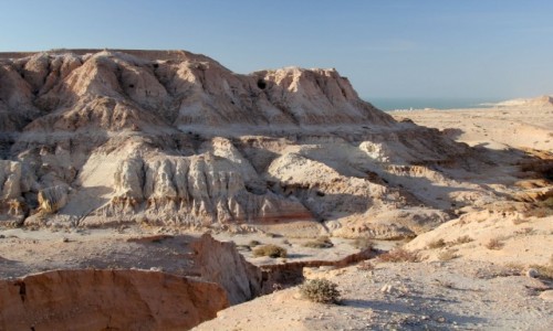Zdjecie MAROKO / Laayoune-Sakia El Hamra / Village de Pêche Oued Kraa / Ouedzik nad oceanem