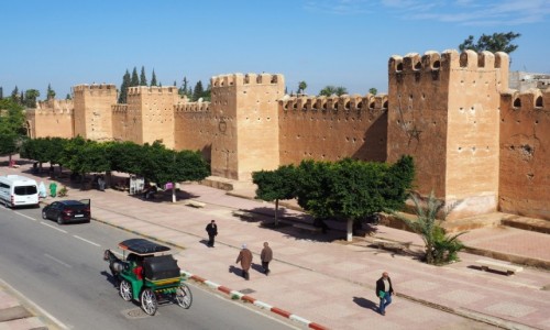 Zdjecie MAROKO / Sus-Massa / Taroudant / Mury miejskie