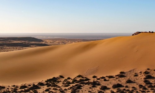 Zdjcie MAROKO / Sahara Zachodnia / okolice El-Hagunia / Saharyjskie przestrzenie