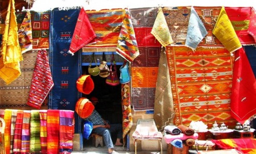 Zdjecie MAROKO / trasa Agadir  Casablanka / As-Sawira (Mogador) / kolory Maroka