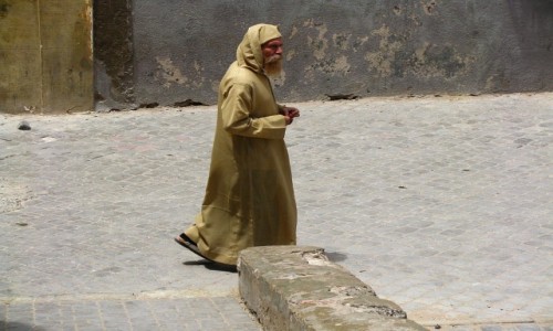 Zdjcie MAROKO / trasa Agadir  Casablanka / Al Dadida / Marokaczyk