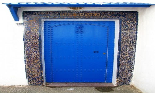 Zdjecie MAROKO / Rabat / kasba Oudaja / dar Baraka, ktrego,,?