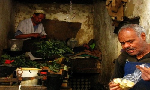 Zdjcie MAROKO / Fez / Fes el-Bali / stragan