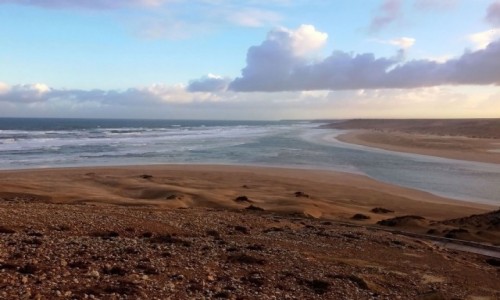 Zdjecie MAROKO /  Tan Tan / Oued Draa / W stron oceanu