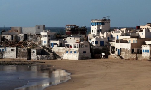 Zdjcie MAROKO / Souss-Massa-Dra / Sidi Bibi / Wietrzna plaa