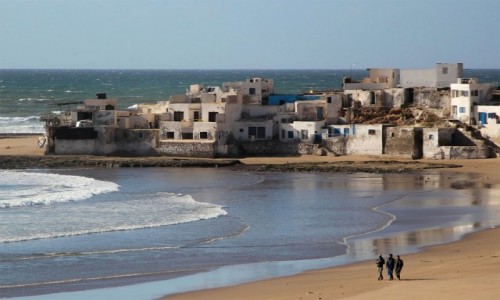 Zdjecie MAROKO / Souss-Massa-Dra / Sidi Bibi / Wietrzna plaa