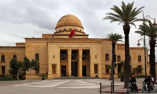 Zdjęcie MAROKO / Marrakech / Boulevard Mohamed VI / Royal Theatre