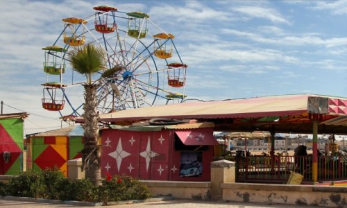Zdjęcie MAROKO / Sahara Zachodnia / Dakhla / Kolorowa karuzela