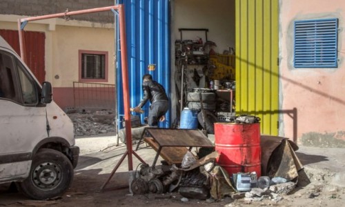 Zdjęcie MAROKO / Sahara Zachodnia / Dakhla / Profesjonalny warsztat