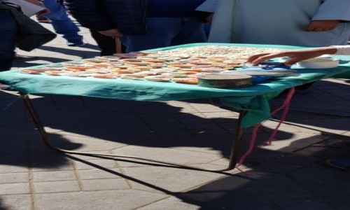 Zdjecie MAROKO / Poudniowe Maroko / Plac Damaa al - Fina / Komu zba, a komu ca szczk ?