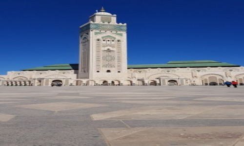 Zdjcie MAROKO / Pnocne Maroko / Miasto Casablanca / Meczet Hassana II