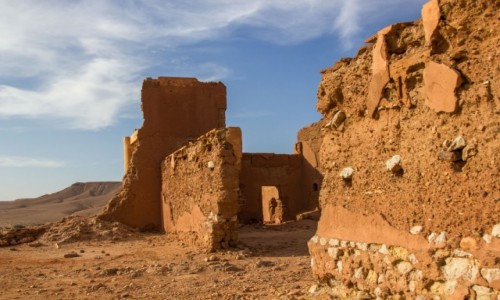 Zdjcie MAROKO / Tan-Tan, Guelmin - Es-Semara / Tafnidilt / Ruiny fortu