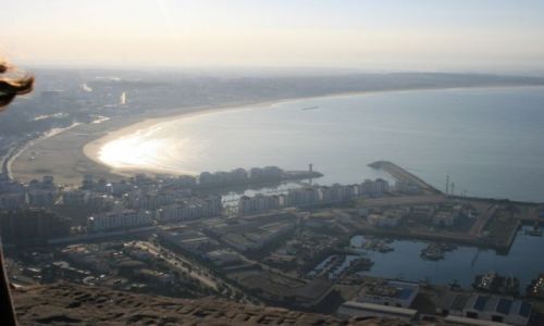 Zdjecie MAROKO / wybrzee Maroka / Agadir / panorama miasta Agadir
