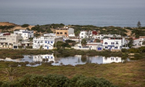 Zdjcie MAROKO / El Jadida / Loualidia / Uroki laguny