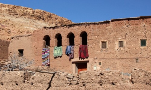 Zdjcie MAROKO / Souss - Massa - Daraa / Tadoula-n-Aït Touaya / Pranie