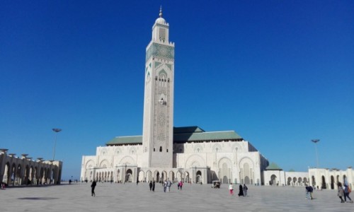Zdjcie MAROKO / Zachodnie Maroko / Casablanca / Meczet Hassana II