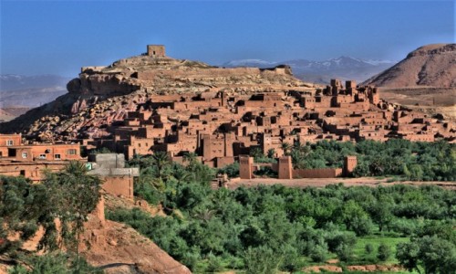 Zdjcie MAROKO / Ouarzazate / . / Ksar Ait-Ben-Haddou