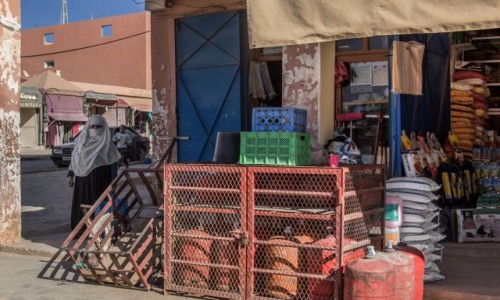 Zdjcie MAROKO / Kulmim-Asmara, / Tan-Tan / Wielobranowy na rogu