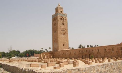 Zdjęcie MAROKO / brak / Marrakesh / Meczet Koutoubia