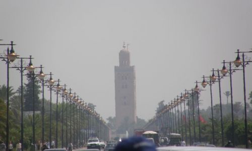 Zdjecie MAROKO / brak / Marrakesh / Meczet Koutoubia