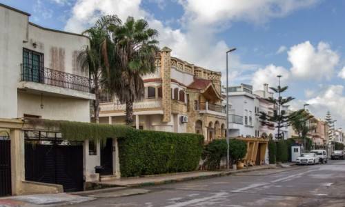 Zdj�cie MAROKO / Casablanca-Sattat / Al-Muhammadijja / Uliczki Al-Muhammadijji