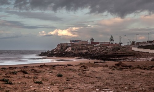 Zdjcie MAROKO /  Essaouira / Moulay Bouzerktoun / Po burzy