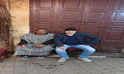Zdjecie MAROKO / - / Marrakesz / Dwa bratanki