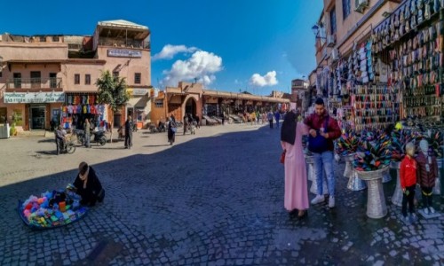 Zdjęcie MAROKO / Marrakesz / Jamaa El Fna Square / Jamaa El Fna Square