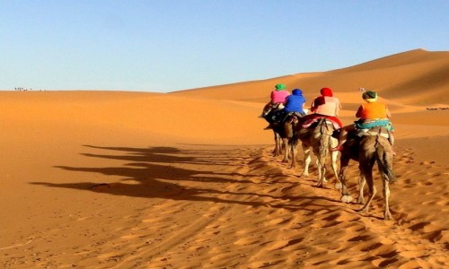 Zdjecie MAROKO / . / Erg Chebbi / Pustynne klimaty