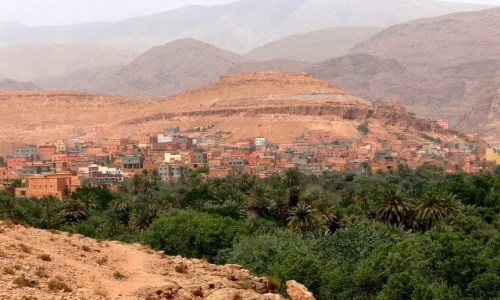 Zdjecie MAROKO / . / Tinghir / Kolory Maroka