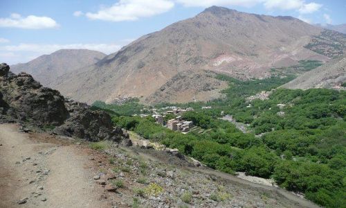 Zdjcie MAROKO / Atlas Wysoki / Imlil / Szlak na Toubkal