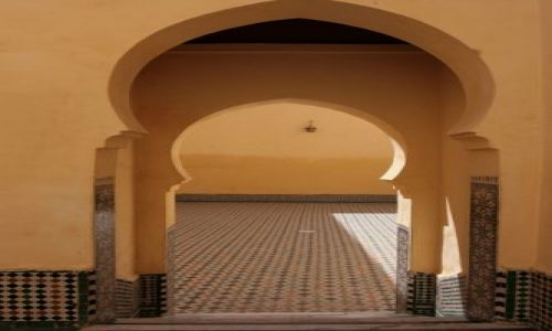 Zdjęcie MAROKO / brak / Meknes / Mauzoleum Moulay Idris