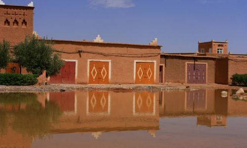 Zdjcie MAROKO / Ouarzazate / Ait ben Haddou / Okolice kazby Ait ben Haddou