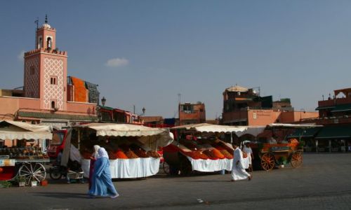 Zdjęcie MAROKO / Marakesz / Dzemaa El Fna / Dzemaa El Fna