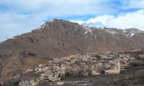 Zdjecie MAROKO / Jebel Toubkal / Imlil (niedaleko) / Muzulmanska wioska