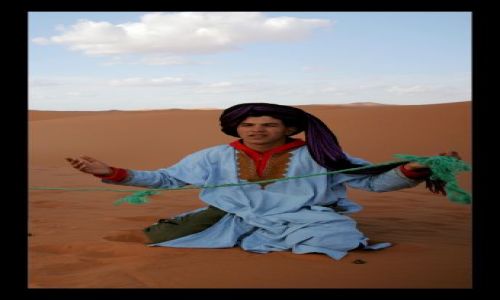 Zdjecie MAROKO / sahara / sahara / ludzie pustyni 2