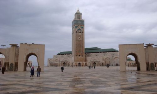 Zdjęcie MAROKO / Casablanca / nad brzegiem oceanu / mosquet