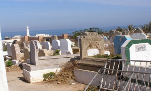 Zdjcie MAROKO / Meknes / cmentarz / memento mori 3