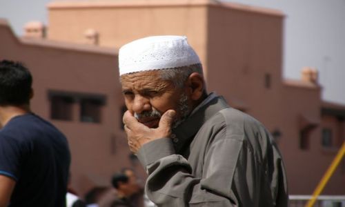 Zdjecie MAROKO / Fez / medina / Ludzie maghrebu