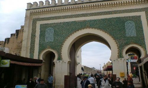 Zdjecie MAROKO / Fez / Fez / Brama na medina