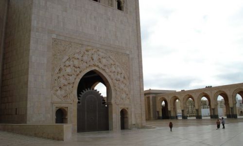Zdjęcie MAROKO / Casablanca - Rabat / Casablanca / Meczet Hassana II