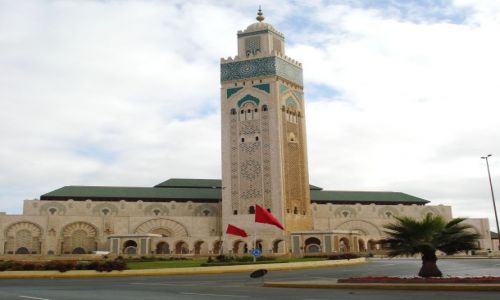Zdjecie MAROKO / Casablanca - Rabat / Casablanca / Meczet Hassana II