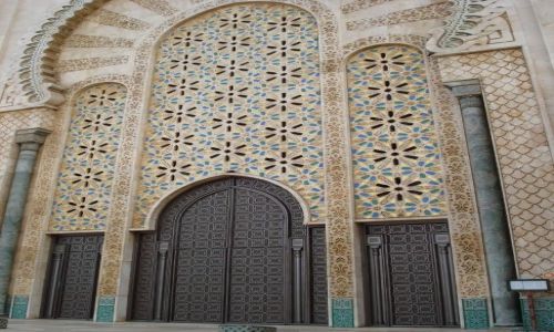 Zdjęcie MAROKO / Casablanca - Rabat / Casablanca / Meczet Hassana II