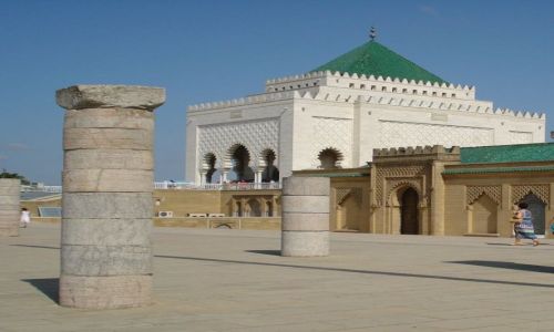 Zdjecie MAROKO / Rabat / Rabat / Mauzoleum Muhammada V
