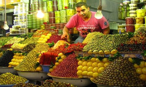 Zdjęcie MAROKO / . / Meknes / Suk - arabski bazar