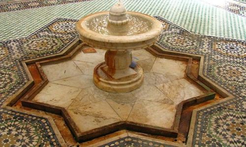 Zdjęcie MAROKO / . / Meknes / Mauzoleum Mulaja Ismaila