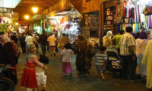 Zdjecie MAROKO / . / Marrakesz / suk