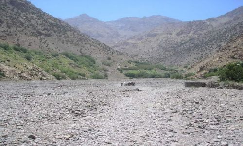 Zdjecie MAROKO / Mountain Atlas / Imlil / Droga na Toubkal